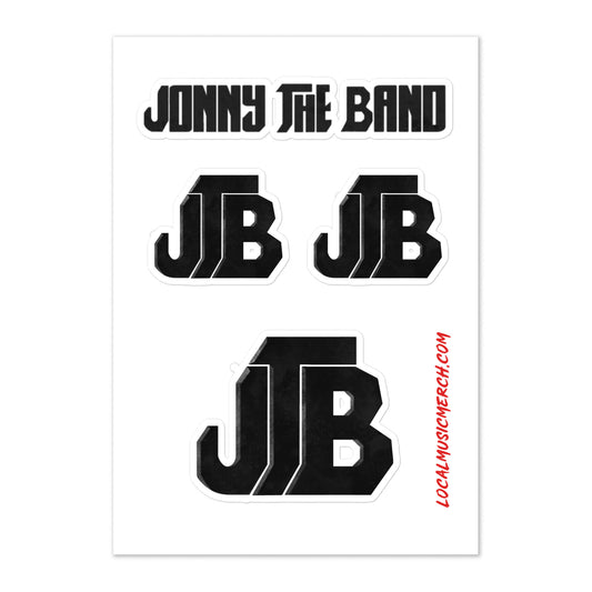 Jonny The Band - Logo Only Sticker Sheet