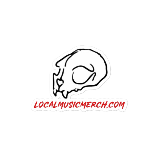 Local Music Merch - Single Sticker