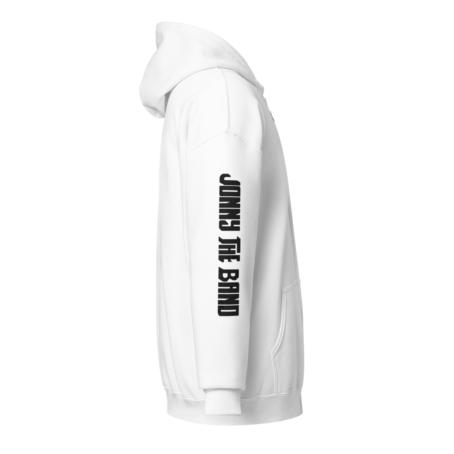 Jonny The Band - Zip Hoodie with Front Logo and Sleeve